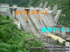 宇奈月ダムゲート構成